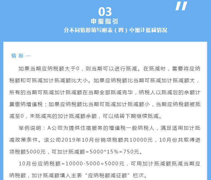 生活性服務業納稅人適用加計抵減政策申報指引
