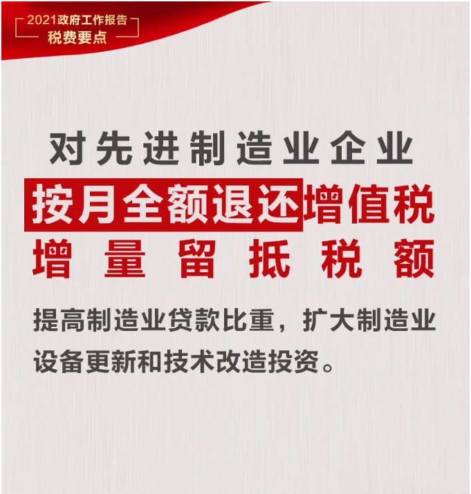 @納稅人繳費人：政府工作報告中的這些稅費好消息請查收！