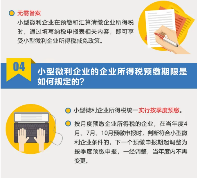 小型微利企業如何享受優惠政策？看這里↓