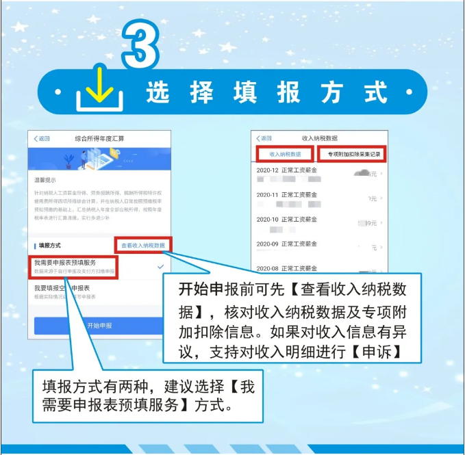 一圖看懂 | 個稅操作流程之標準申報