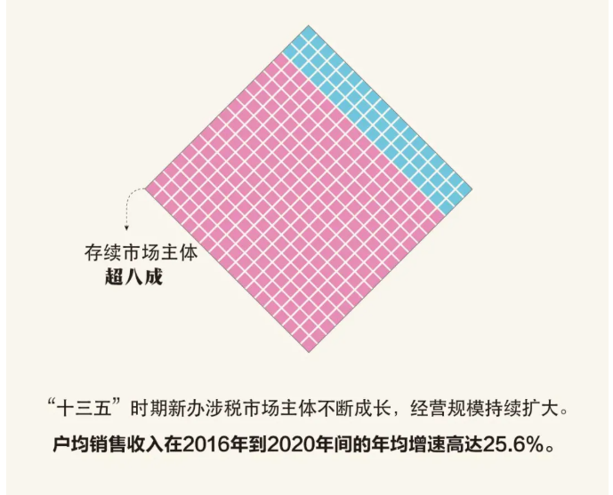 “十三五”時期，新辦涉稅市場主體有什么特點？