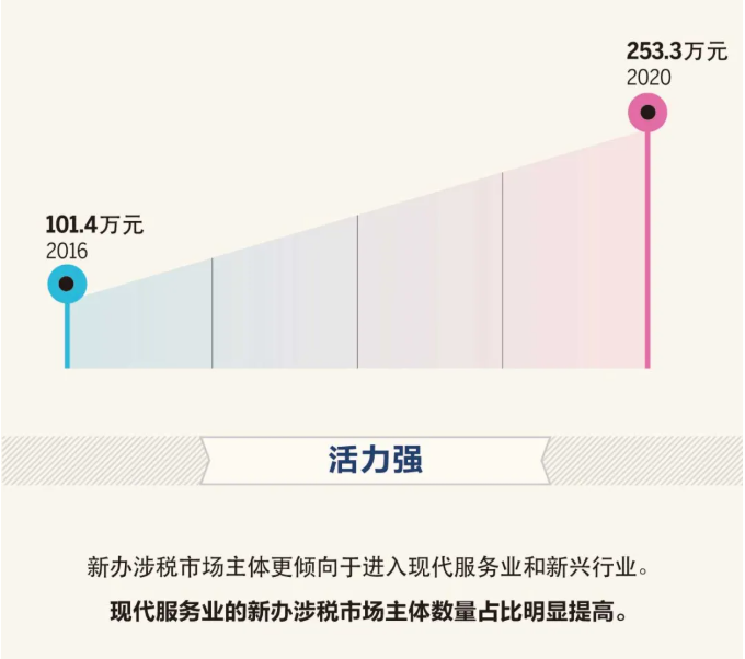 “十三五”時期，新辦涉稅市場主體有什么特點？