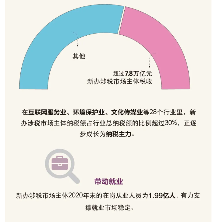 “十三五”時期，新辦涉稅市場主體有什么特點？