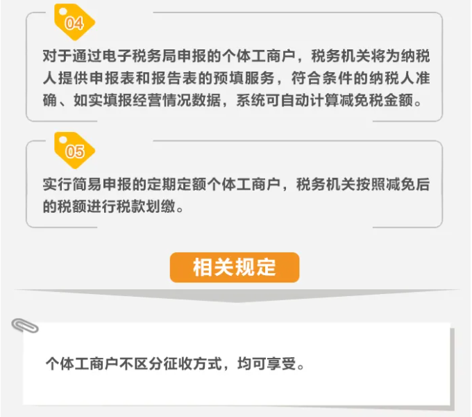 @個體工商戶：經營所得減半征收個人所得稅優惠政策這樣享受