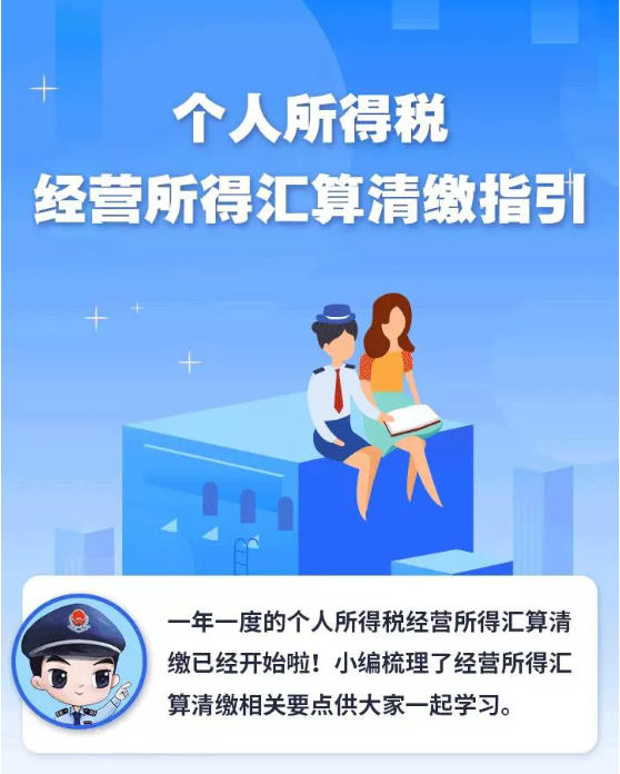 個人所得稅經營所得可以匯算清繳啦！