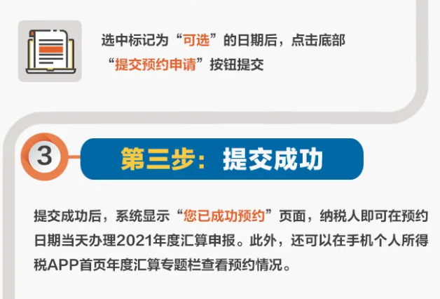 三步走！教您在個稅APP上預約辦理2021個稅年度匯算