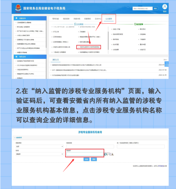 一圖帶您了解：涉稅專業服務機構如何查詢