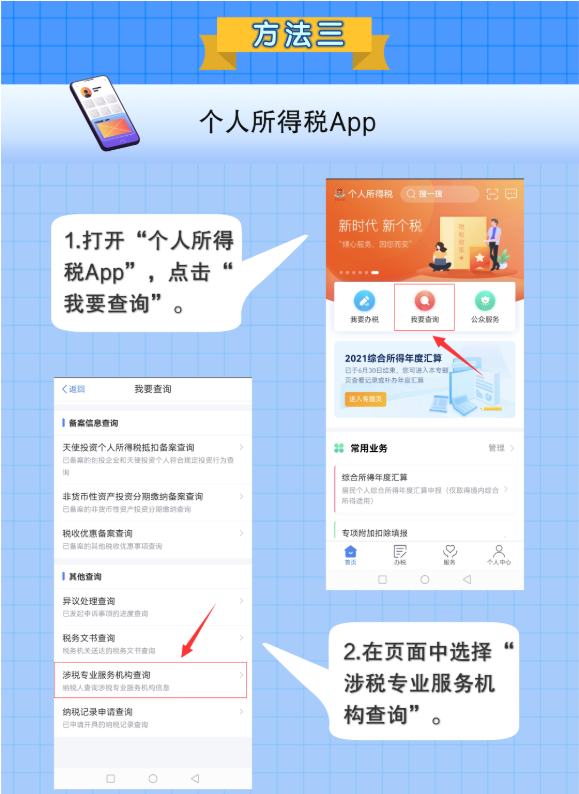 一圖帶您了解：涉稅專業服務機構如何查詢