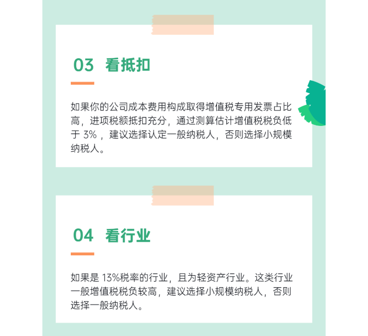小規模納稅人和一般納稅人有何區別?一文看懂!