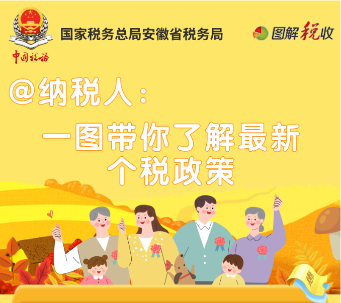 @納稅人，最新個稅政策詳解來啦！