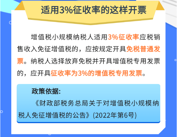 小規模納稅人享受免征增值稅優惠如何開具發票？