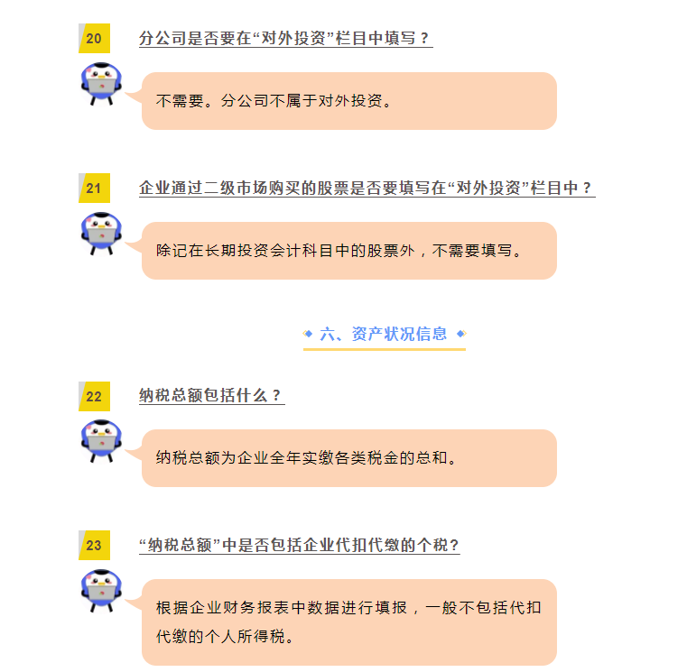 關于年報，33個常見問題及解決辦法！