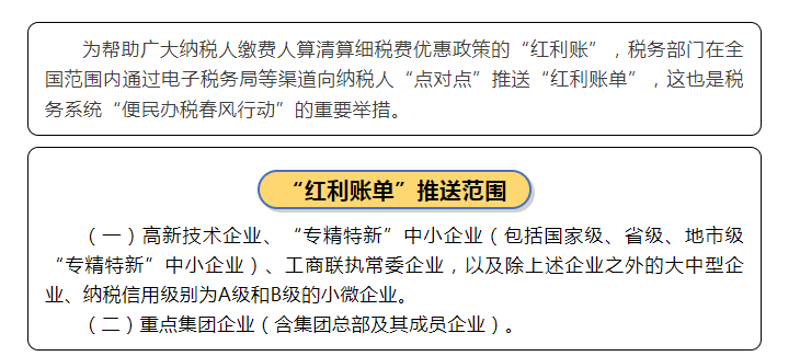 【關注】@納稅人繳費人，2022年度“紅利賬單”，請及時查收