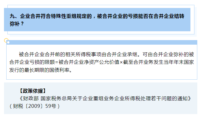企業所得稅彌補虧損十問十答