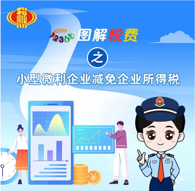 圖解稅費之小型微利企業減免企業所得稅